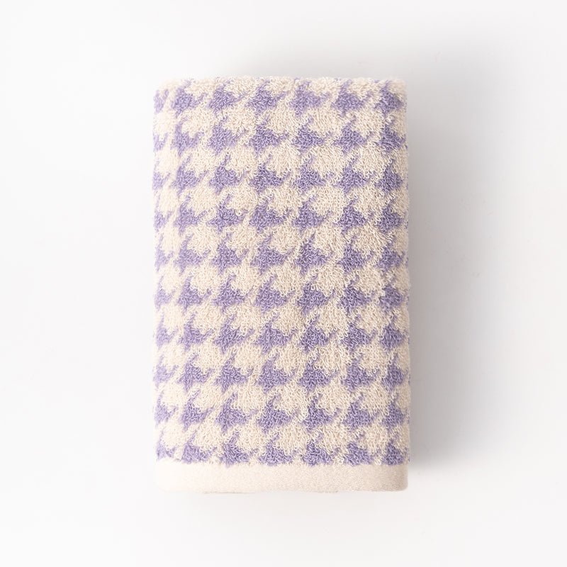 Houndstooth Towel Collection -Towel- Delicors