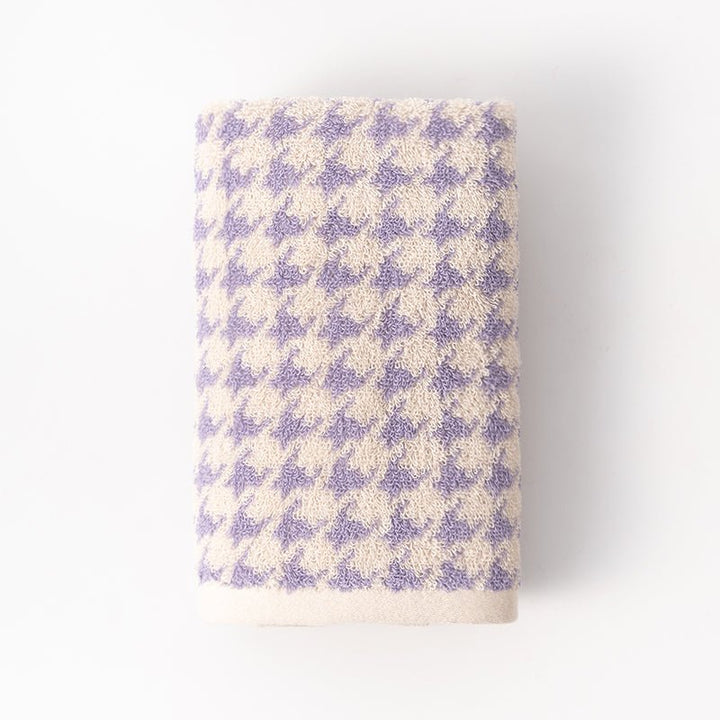 Houndstooth Towel Collection -Towel- Delicors