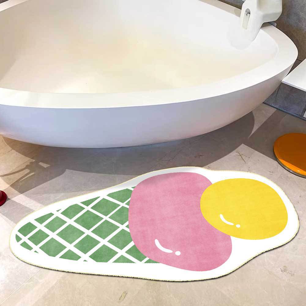 Ice Cream Bath Mat -- Delicors