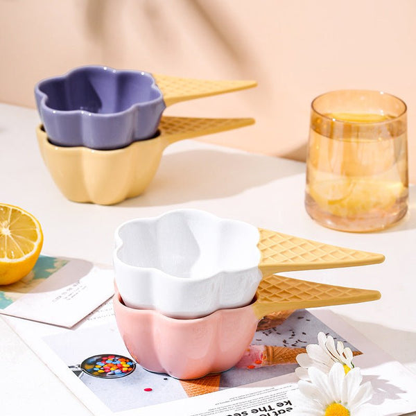 Ice Cream Cone Bowl Collection -Dinnerware- Delicors