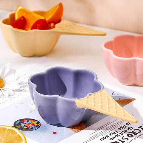 Ice Cream Cone Bowl Collection -Dinnerware- Delicors