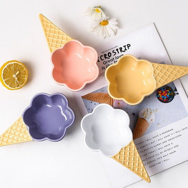 Ice Cream Cone Bowl Collection -Dinnerware- Delicors