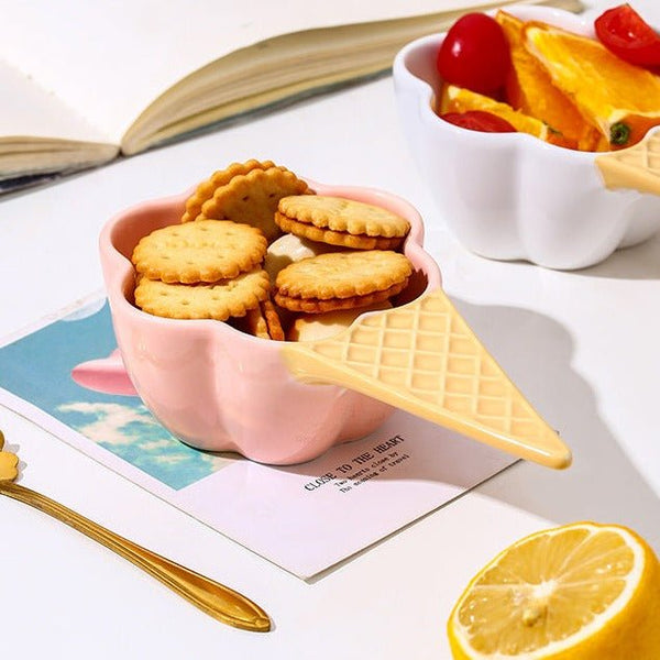 Ice Cream Cone Bowl Collection -Dinnerware- Delicors