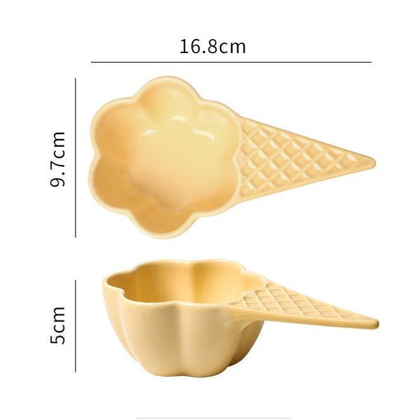 Ice Cream Cone Bowl Collection -Dinnerware- Delicors