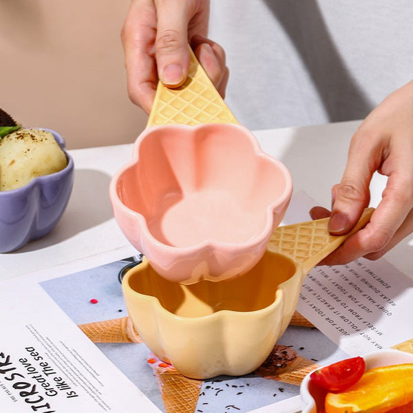Ice Cream Cone Bowl Collection -Dinnerware- Delicors