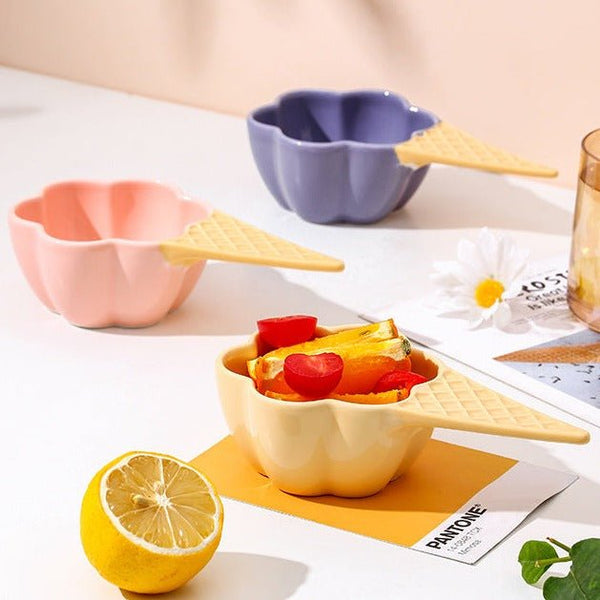 Ice Cream Cone Bowl Collection -Dinnerware- Delicors