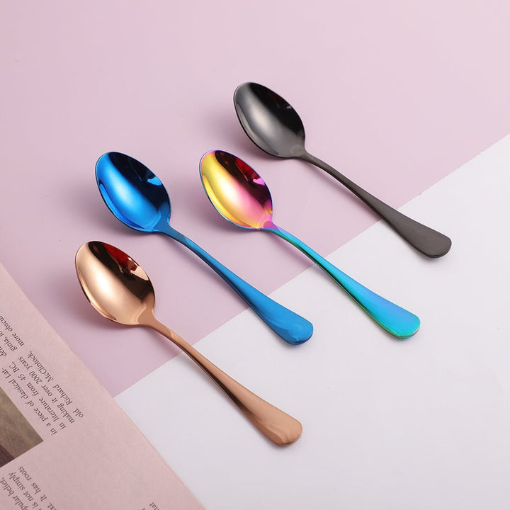 Iridescent Coffee Spoon Collection -- Delicors