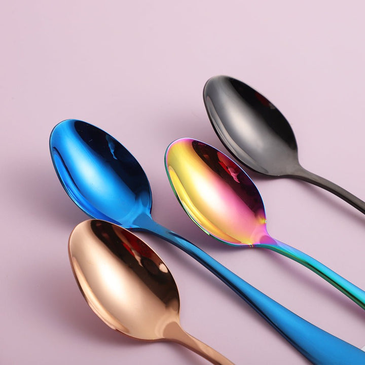 Iridescent Coffee Spoon Collection -- Delicors