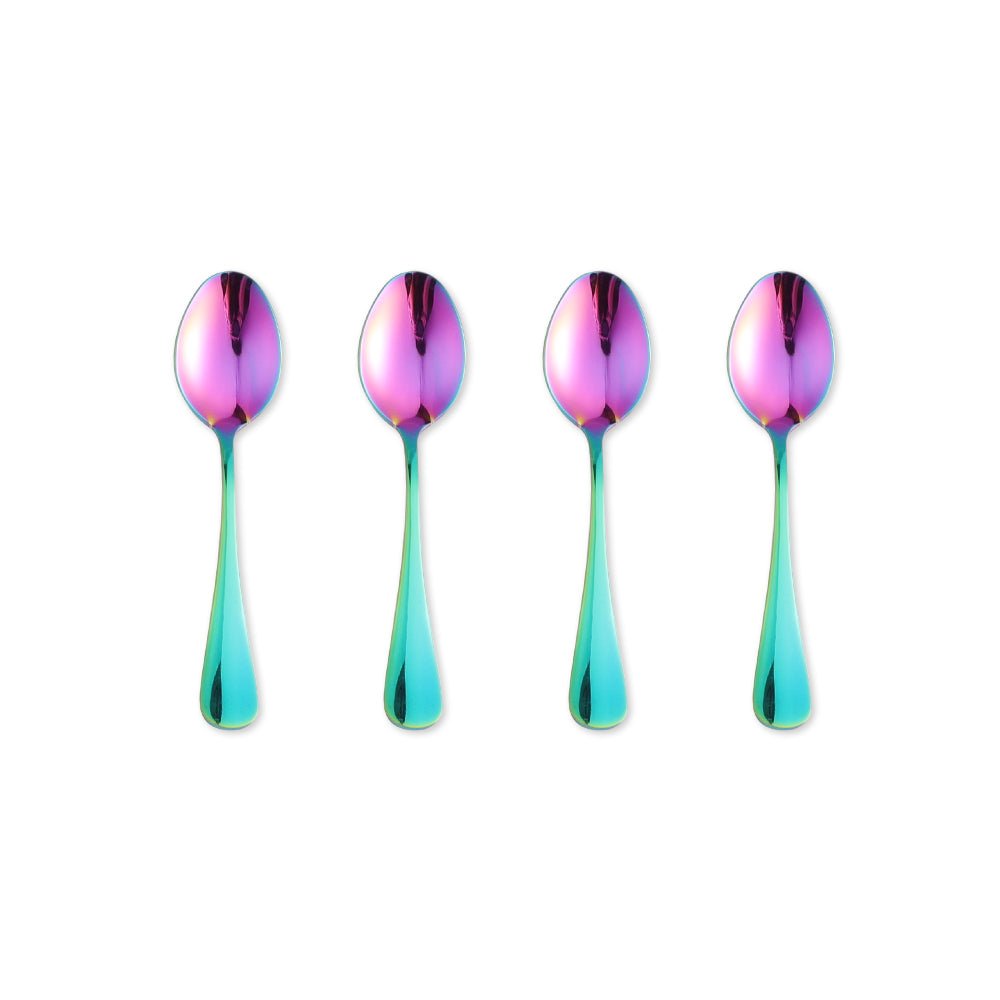 Iridescent Coffee Spoon Collection -- Delicors