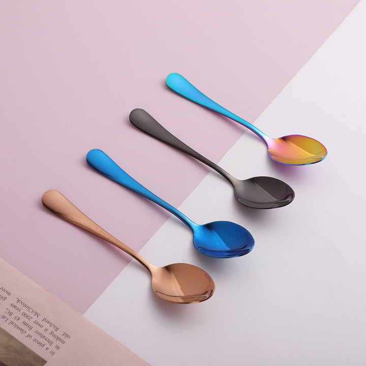 Iridescent Coffee Spoon Collection -- Delicors