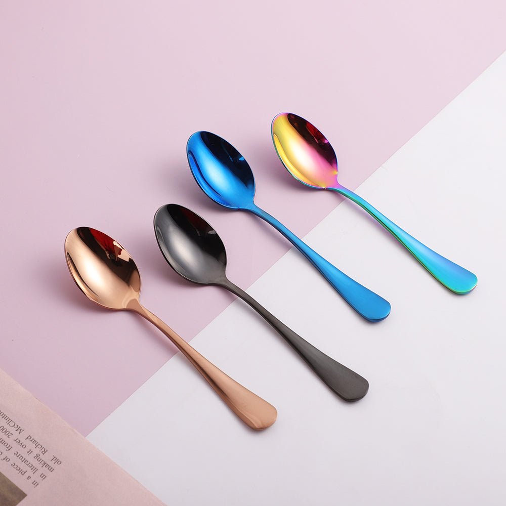 Iridescent Coffee Spoon Collection -- Delicors