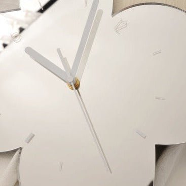 Irregular Flower Acrylic Mirror Clock Collection -- Delicors