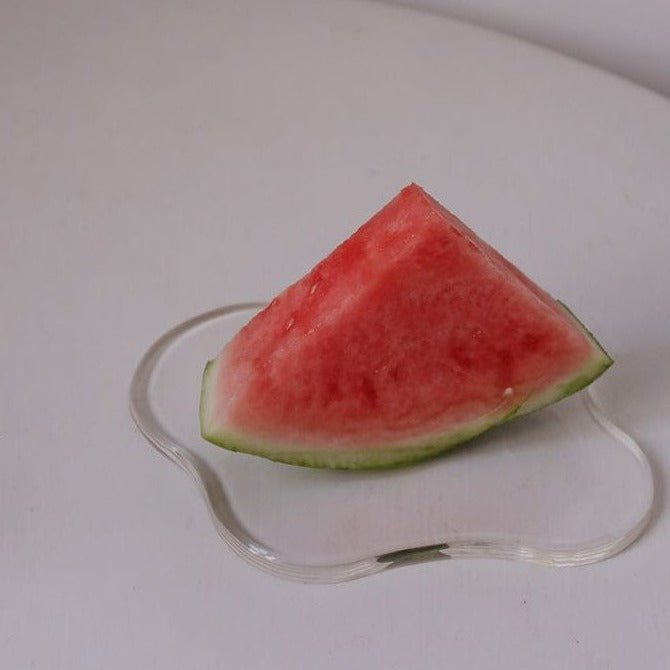 Irregular Transparent Acrylic Coasters Collection -- Delicors