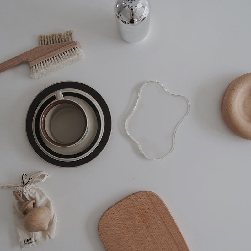 Irregular Transparent Acrylic Coasters Collection -- Delicors