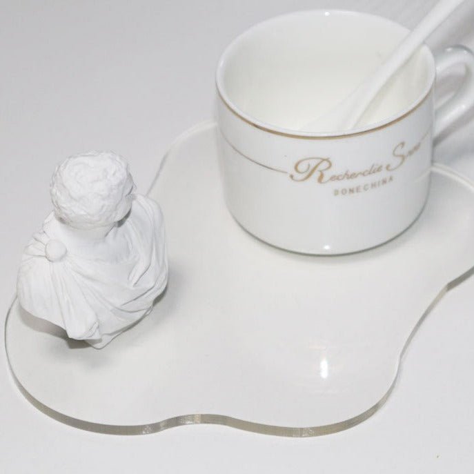 Irregular Transparent Acrylic Coasters Collection -- Delicors