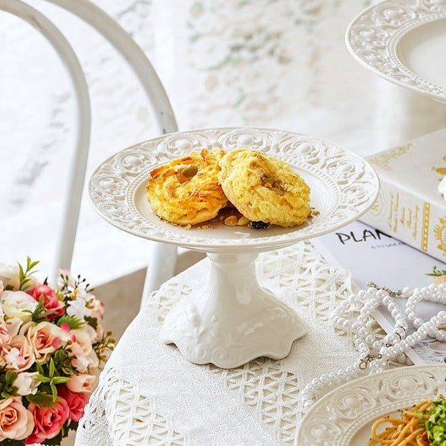 Lace Cake Stand Collection -Dinnerware- Delicors