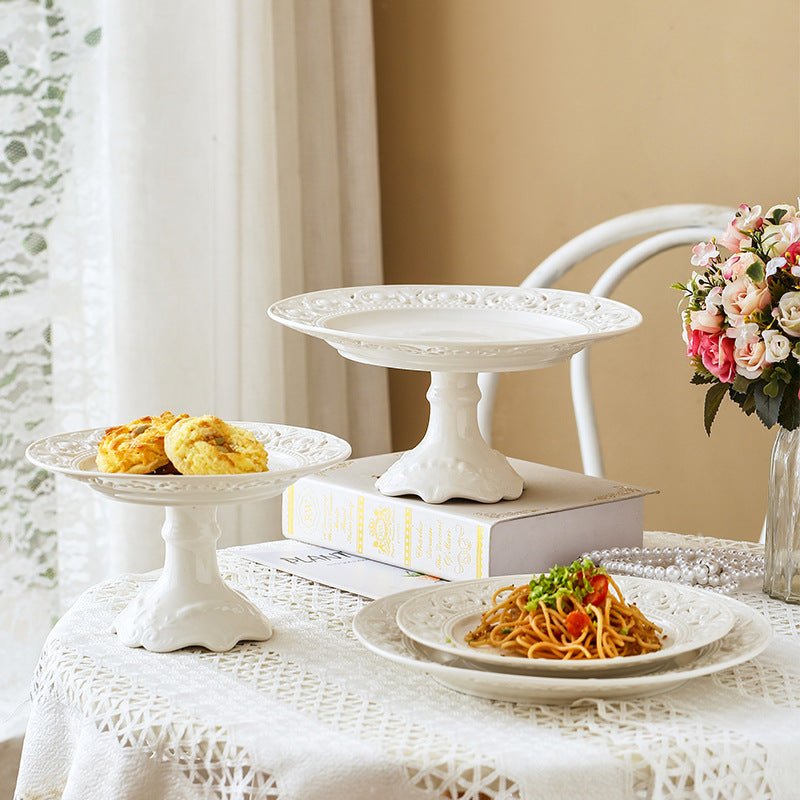 Lace Cake Stand Collection -Dinnerware- Delicors
