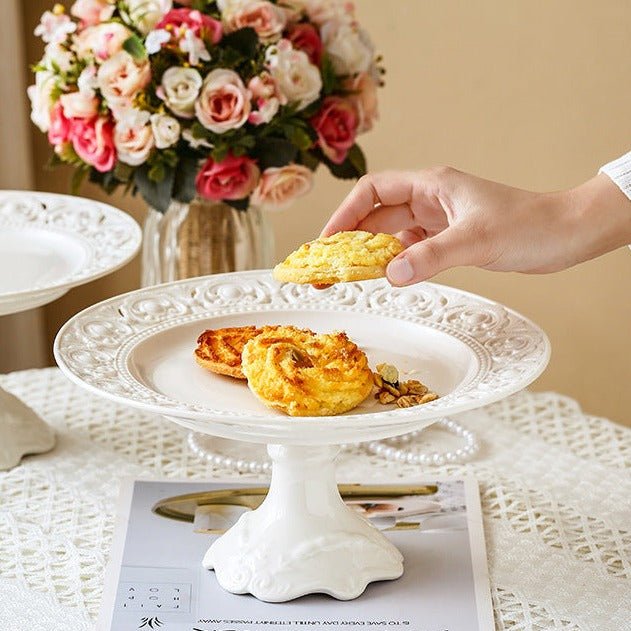 Lace Cake Stand Collection -Dinnerware- Delicors