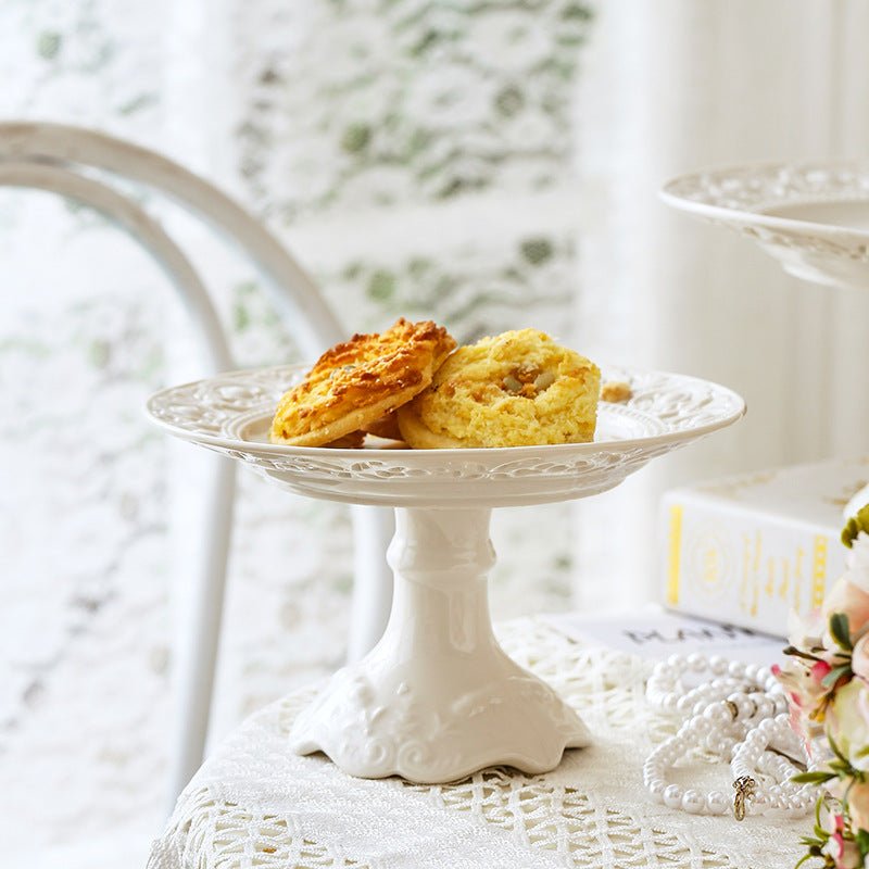 Lace Cake Stand Collection -Dinnerware- Delicors