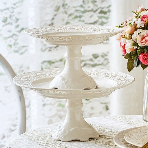 Lace Cake Stand Collection -Dinnerware- Delicors