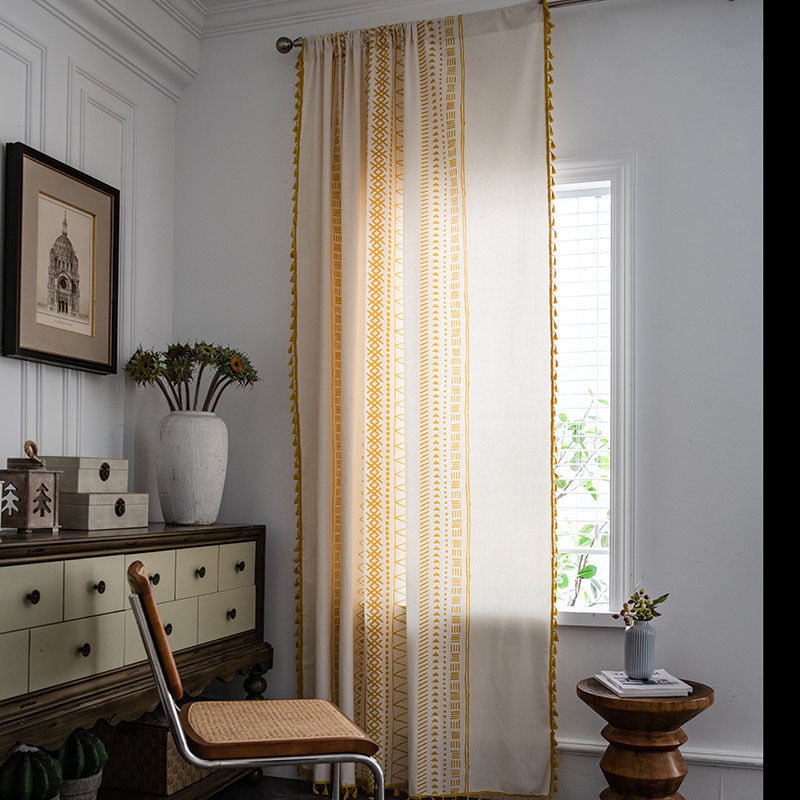 Lemon Splice Curtain -Curtain- Delicors