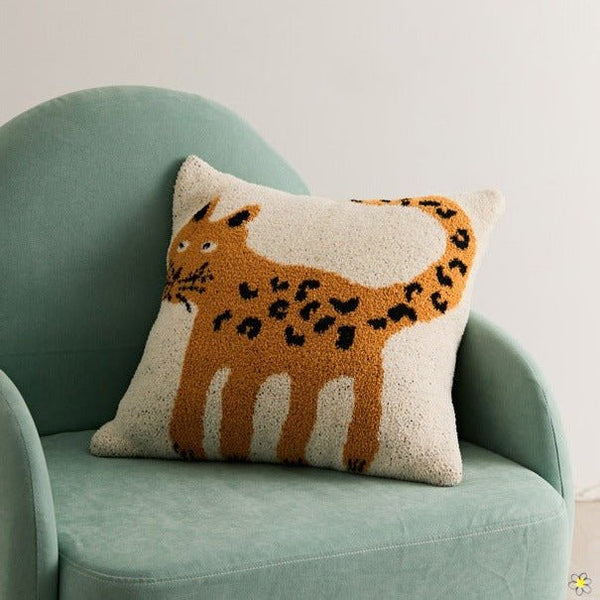 Leopard Blanket & Cushion Collection -Throw- Delicors