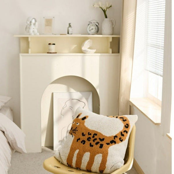 Leopard Blanket & Cushion Collection -Throw- Delicors