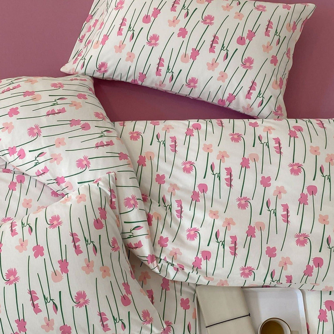 Loulouthi Pink Bedding Set -Bedding- Delicors