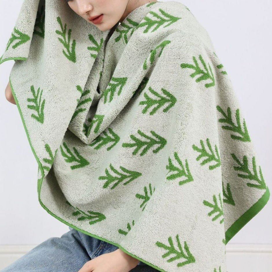 Lush Green Towel Set -Towel- Delicors
