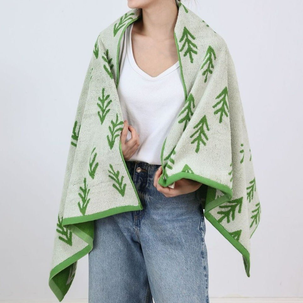 Lush Green Towel Set -Towel- Delicors