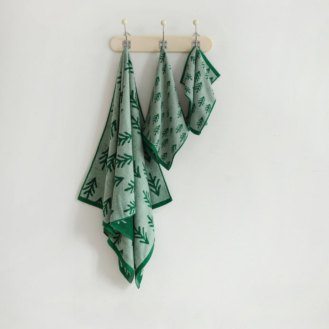 Lush Green Towel Set -Towel- Delicors