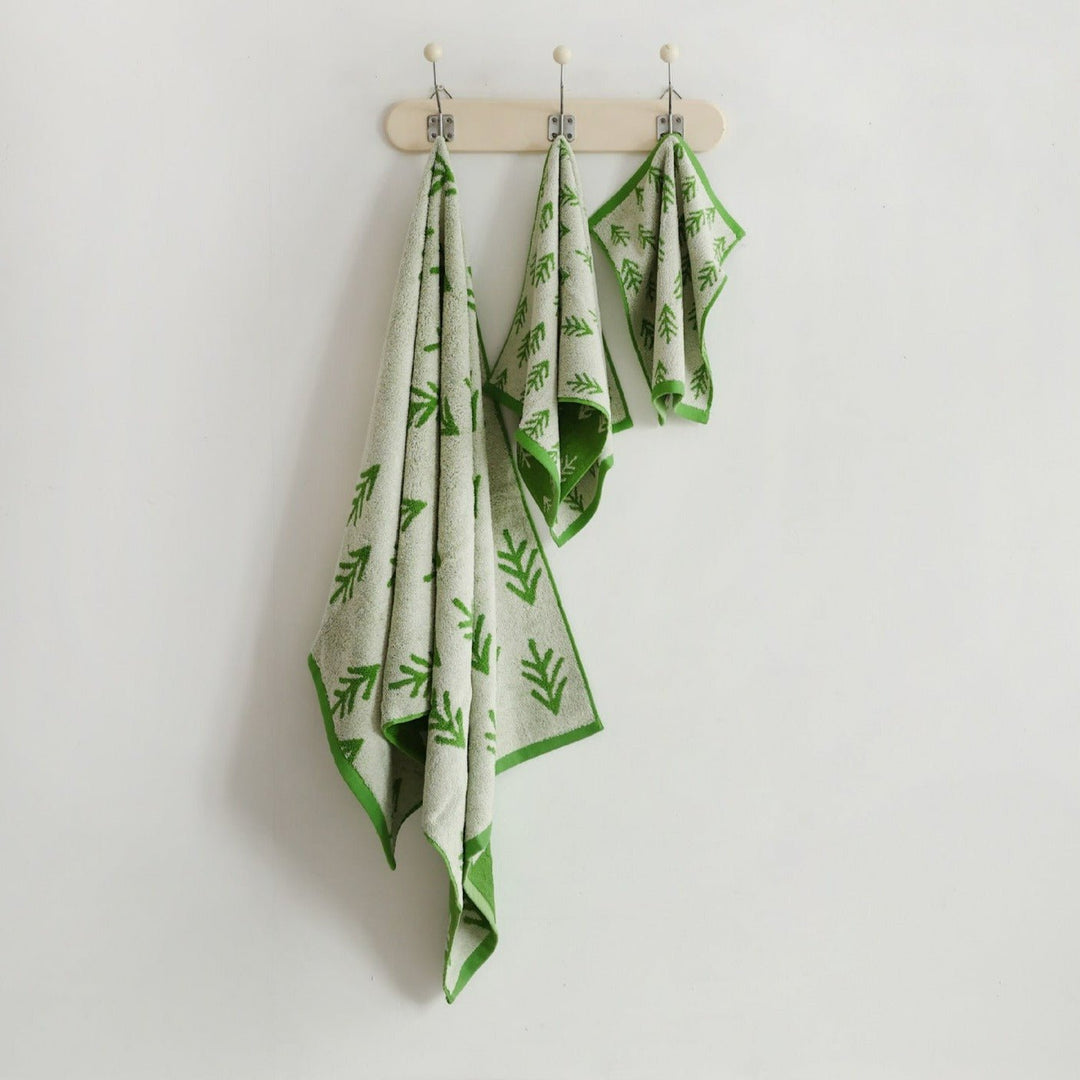Lush Green Towel Set -Towel- Delicors