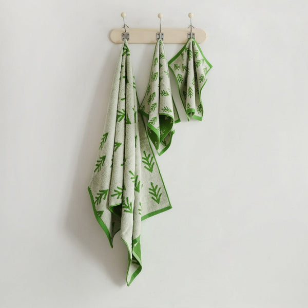 Lush Green Towel Set -Towel- Delicors