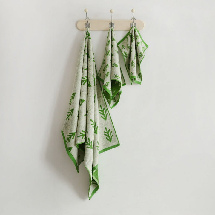 Lush Green Towel Set -Towel- Delicors