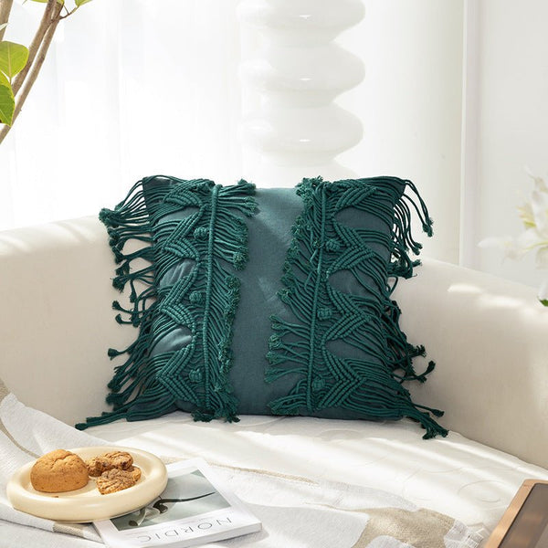 Macramé Weave Cushion Collection -Cushion- Delicors