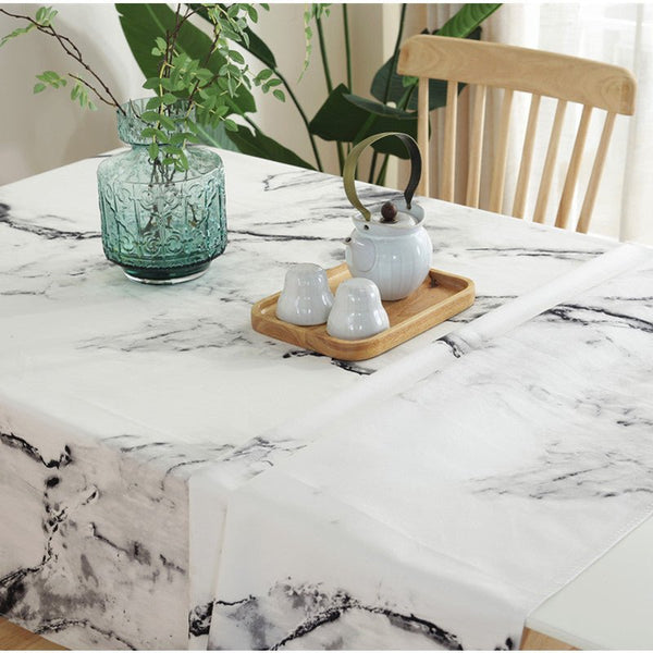 Marbled Tablecloth Collection -Table Cloth- Delicors