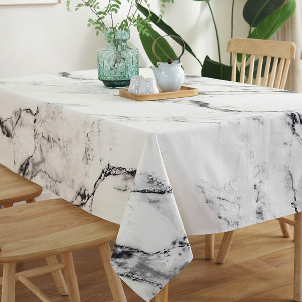 Marbled Tablecloth Collection -Table Cloth- Delicors