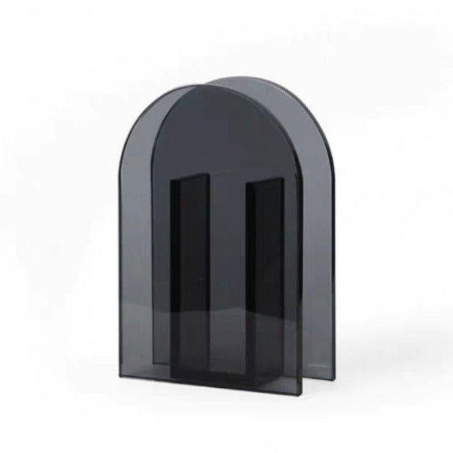 Maxima Dark Arches Acrylic Vase Collection -- Delicors
