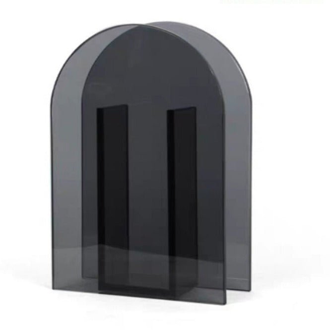 Maxima Dark Arches Acrylic Vase Collection -- Delicors