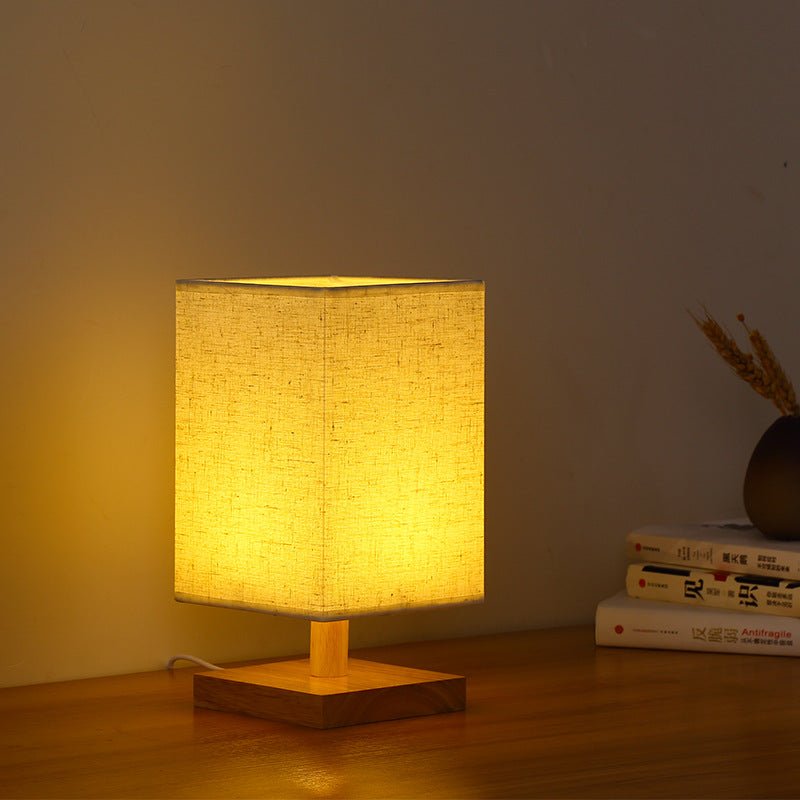Minimalist Linen Lamp -Lamps- Delicors