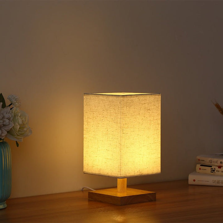 Minimalist Linen Lamp -Lamps- Delicors