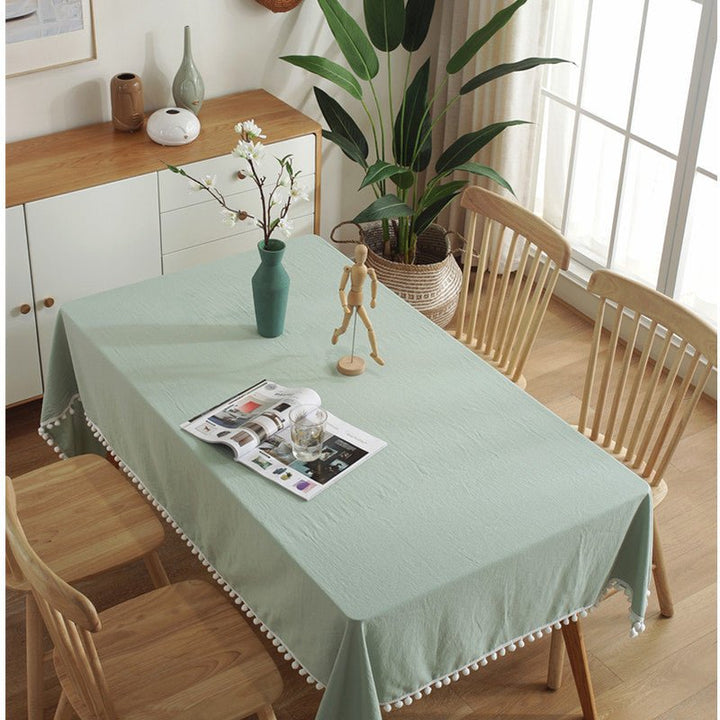 Moore Tassel Tablecloth -Table Cloth- Delicors