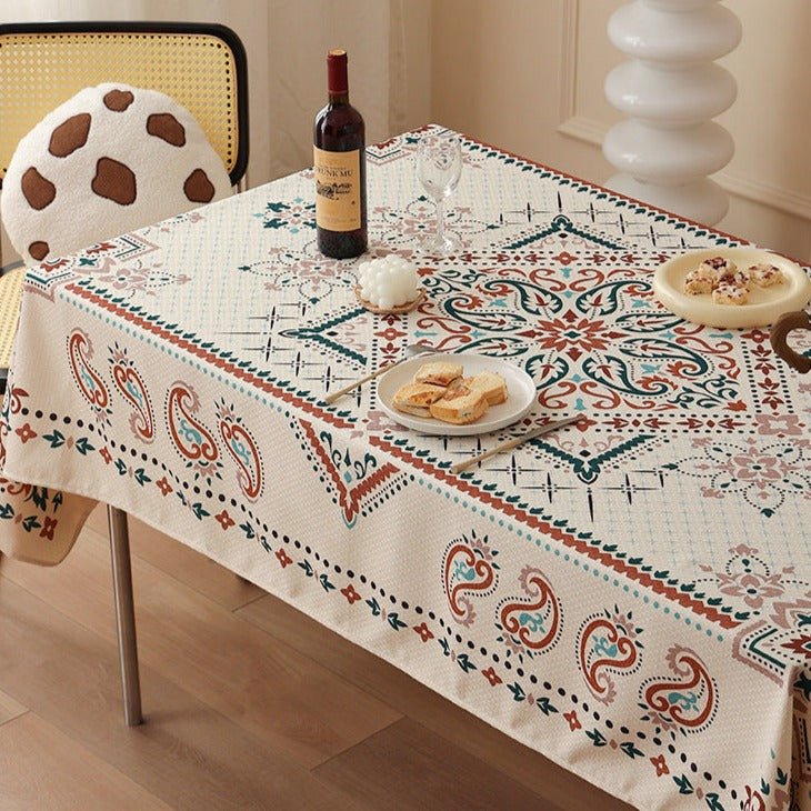 Moroccan Charm Table Cloth -Table Cloth- Delicors