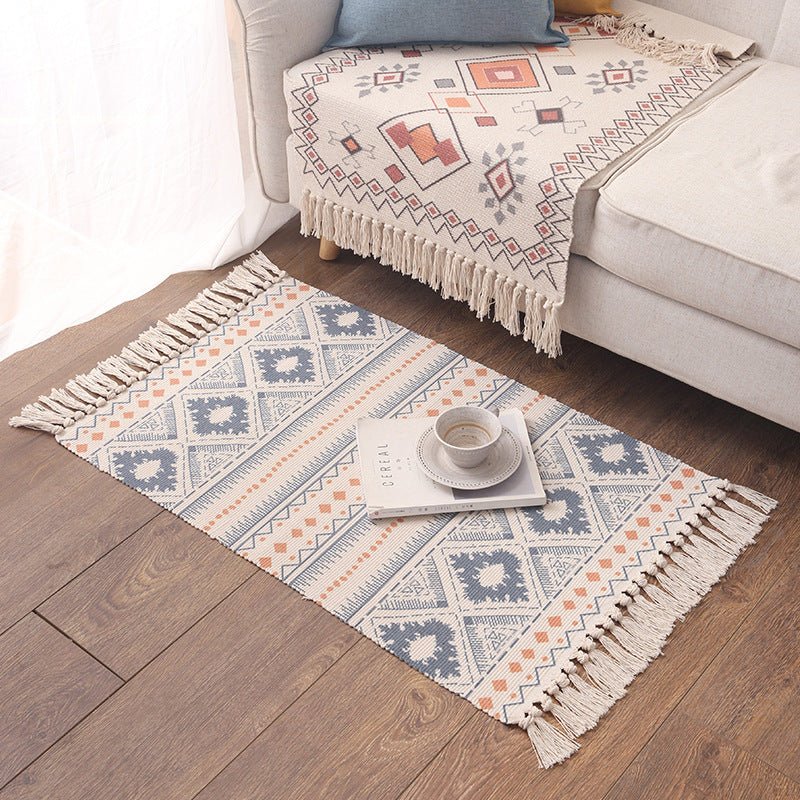 Morrocan Boho Chic Mat -Bath Mats & Rugs- Delicors