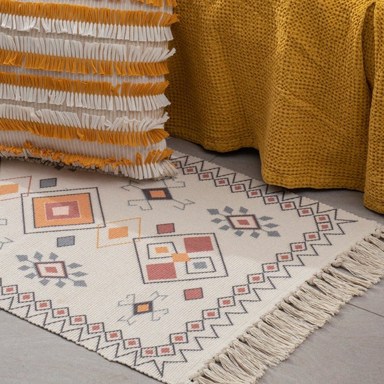 Morrocan Boho Chic Mat -Bath Mats & Rugs- Delicors