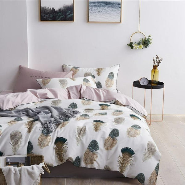 Native Feathers Bedding Set -- Delicors