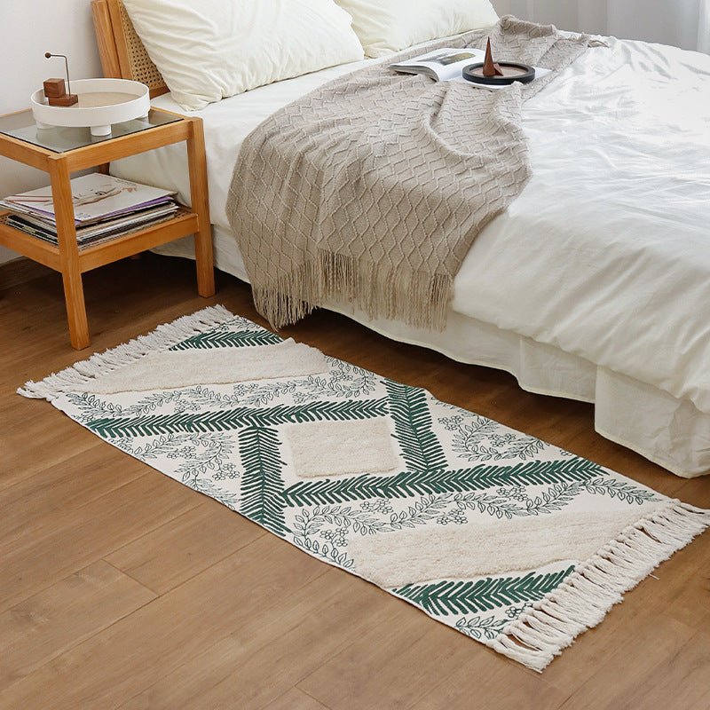 Nature's Bloom Mimosa Floor Mat -Bath Mats & Rugs- Delicors