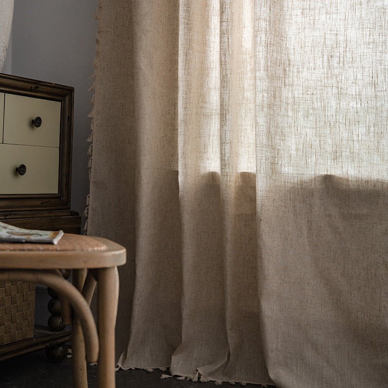 Oat Linen Curtain -Curtain- Delicors