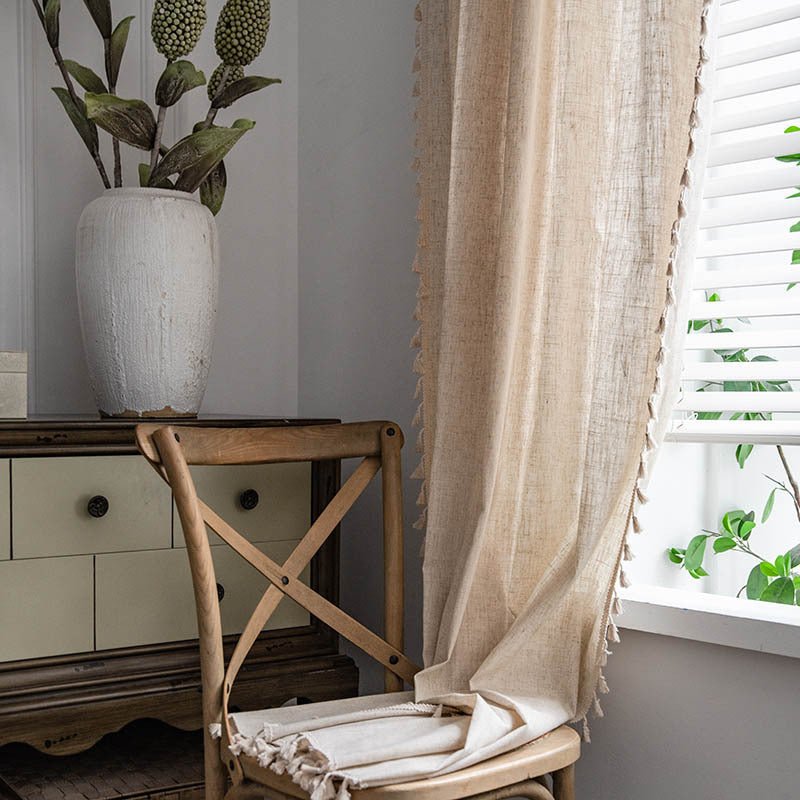 Oat Linen Curtain -Curtain- Delicors