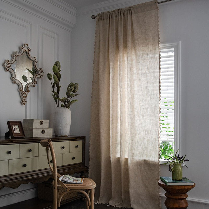 Oat Linen Curtain -Curtain- Delicors